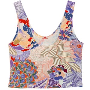 Aura Organic Cotton Cropped Tank Top (Lightweight Fit) from TIZZ & TONIC