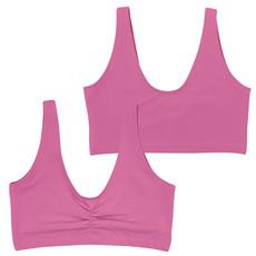 Bubblegum Organic Cotton Soft Bra via TIZZ & TONIC