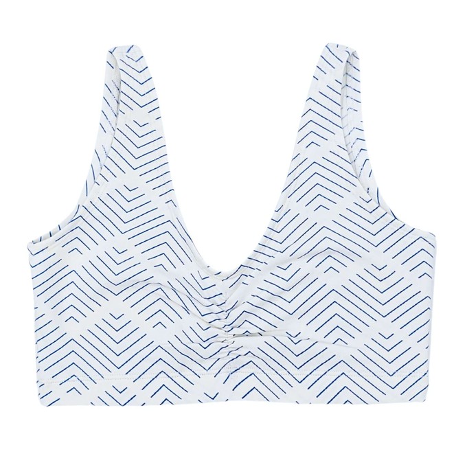 Santorini Organic Cotton Soft Bra from TIZZ & TONIC
