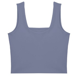 Foxy Grey Supima Cotton Reversible Tank Top from TIZZ & TONIC
