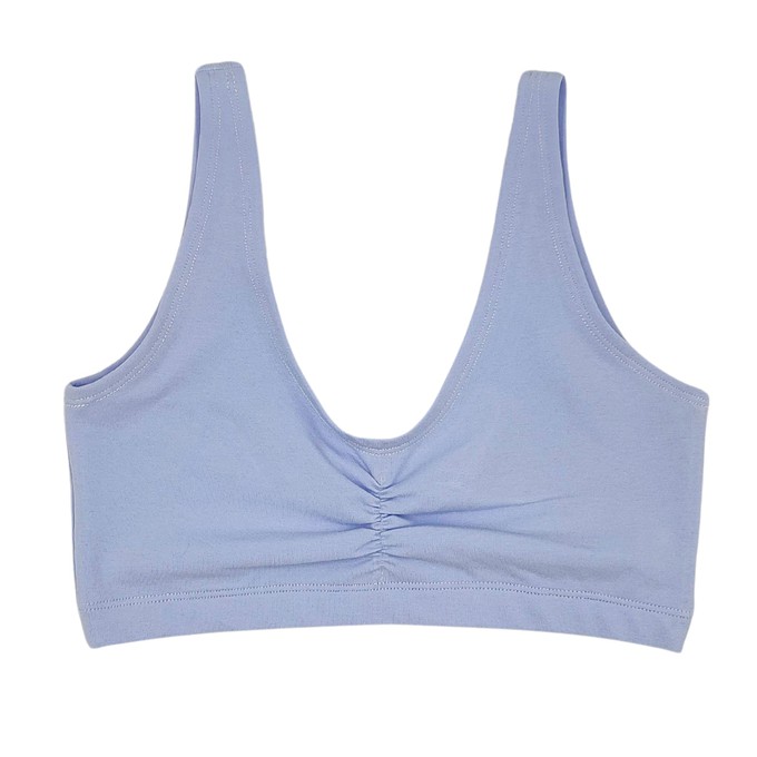 Lavender Organic Cotton Soft Bra from TIZZ & TONIC