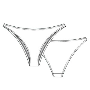 Bubblegum Organic Cotton Brazilian Panty from TIZZ & TONIC