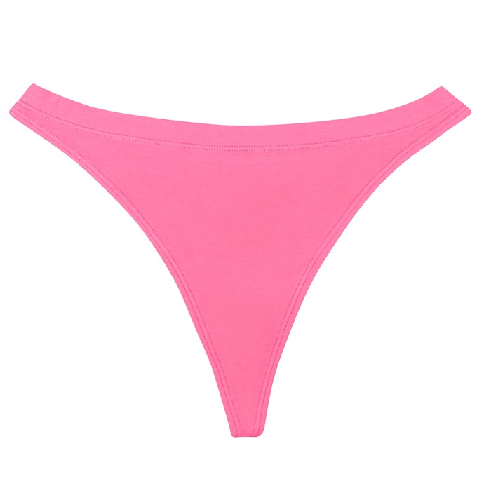 Bubblegum Micromodal Tanga Panty from TIZZ & TONIC