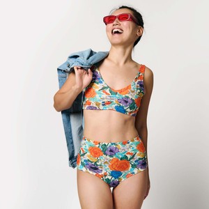 Flora Organic Cotton Hi-Waist Panty from TIZZ & TONIC