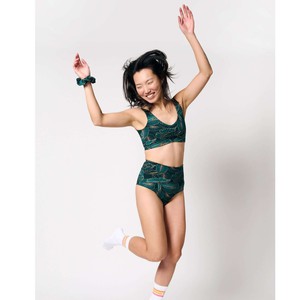 Jungle Organic Cotton Soft Bra from TIZZ & TONIC