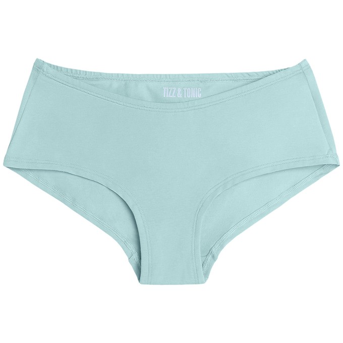 Baby Blue Organic Cotton Hipster Panty from TIZZ & TONIC