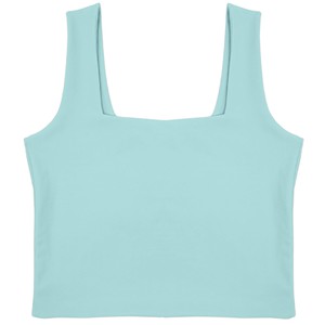 Baby Blue Supima Cotton Reversible Tank Top from TIZZ & TONIC