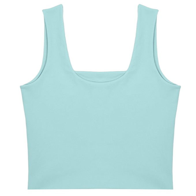 Baby Blue Supima Cotton Reversible Tank Top from TIZZ & TONIC