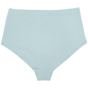 Baby Blue Supima Cotton Hi-Waist Panty from TIZZ & TONIC