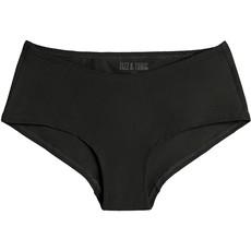 Jet Black Organic Cotton Hipster Panty via TIZZ & TONIC