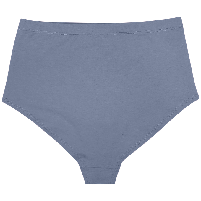 Foxy Grey Supima Cotton Hi-Waist Panty from TIZZ & TONIC
