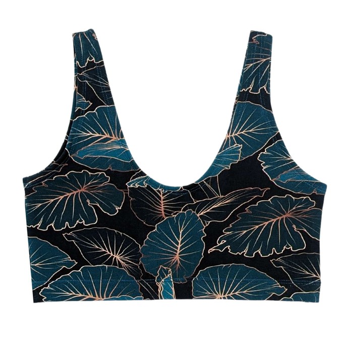 Jungle Organic Cotton Soft Bra from TIZZ & TONIC