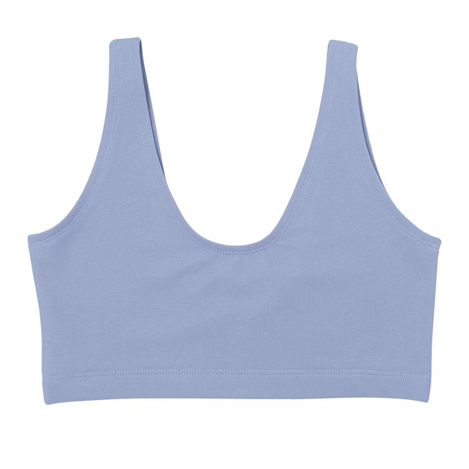 Lavender Organic Cotton Soft Bra from TIZZ & TONIC