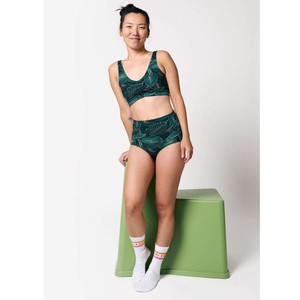 Jungle Organic Cotton Soft Bra from TIZZ & TONIC