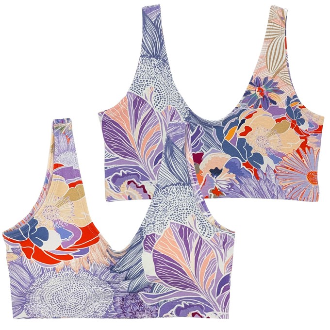 Aura Supima Cotton Soft Bra from TIZZ & TONIC