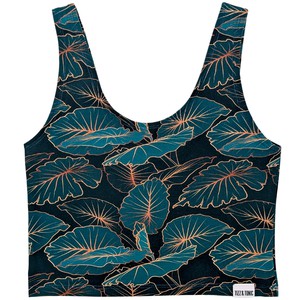 Jungle Organic Cotton Cropped Tank Top from TIZZ & TONIC