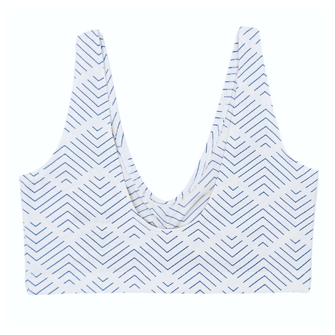 Santorini Organic Cotton Soft Bra from TIZZ & TONIC