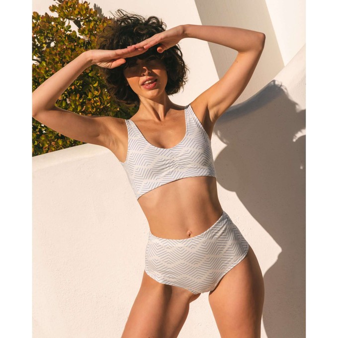 Santorini Organic Cotton Soft Bra from TIZZ & TONIC