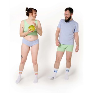 Lavender Organic Cotton Hipster Panty from TIZZ & TONIC