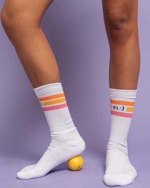 HI Unisex Tennis Socks from TIZZ & TONIC
