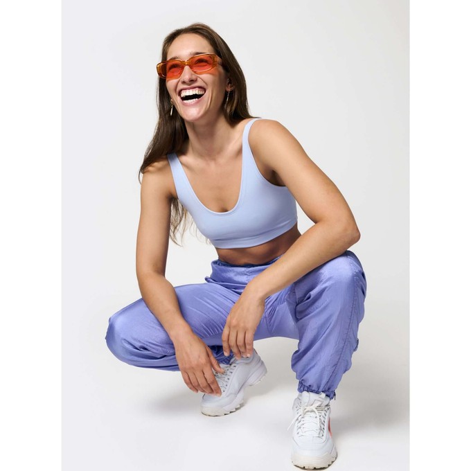 Lavender Organic Cotton Soft Bra from TIZZ & TONIC