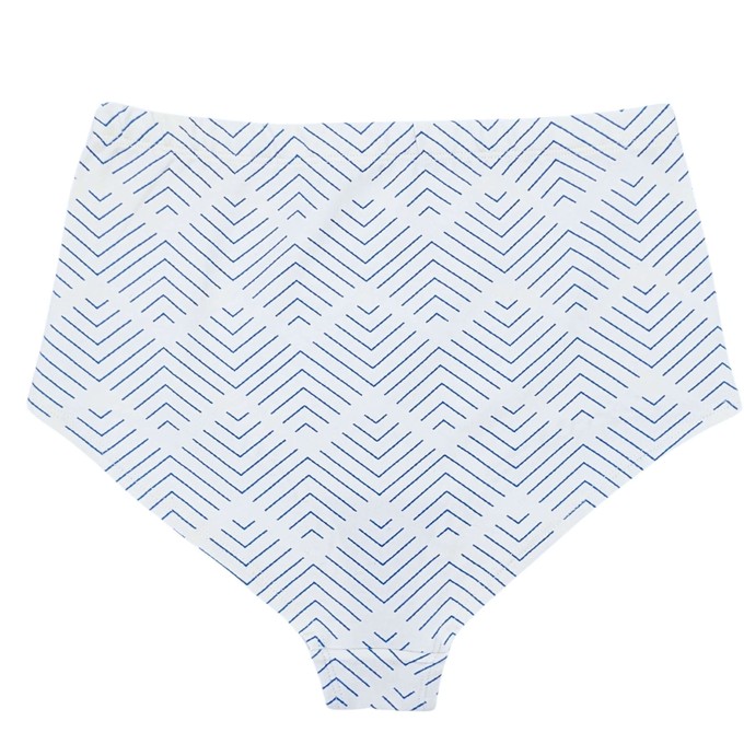 Santorini Organic Cotton Hi-Waist Panty (Snug Fit) from TIZZ & TONIC