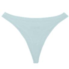 Baby Blue Supima Cotton Tanga Panty via TIZZ & TONIC