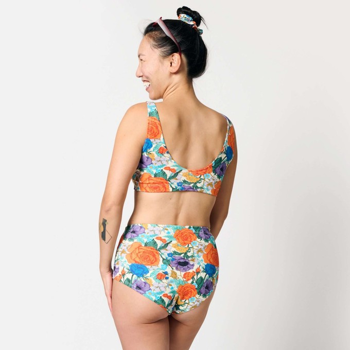Flora Organic Cotton Hi-Waist Panty from TIZZ & TONIC