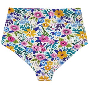 Wildflower Organic Cotton Hi-Waist Panty from TIZZ & TONIC