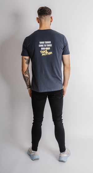 'good things' grey t-shirt - normal fit from TOP CULTURE