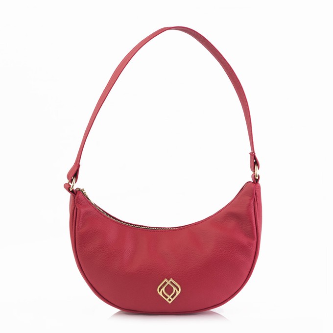 MOONBAG - Appel Leer - Rood from Trashious