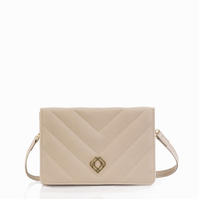 CLUTCH - Cactus Leer - Beige from Trashious