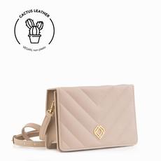 CLUTCH - Cactus Leer - Beige via Trashious