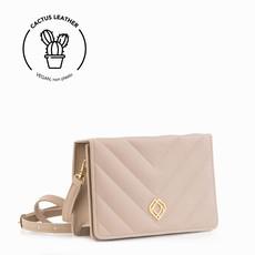 CLUTCH - Cactus Leer - Beige via Trashious