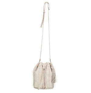 Drifter leather crossbody - cream from Treasures-Design