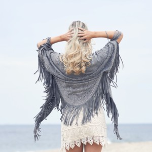 ema kimono with studs - stone from Treasures-Design