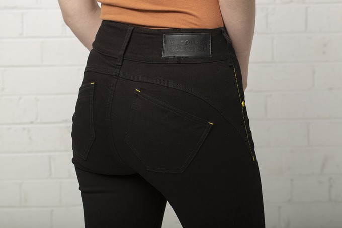 Jet Black High Waisted Jean from TRi COLOUR FEDERATiON