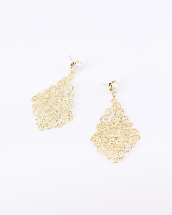 eleanor earrings from TRUVAI jewellery