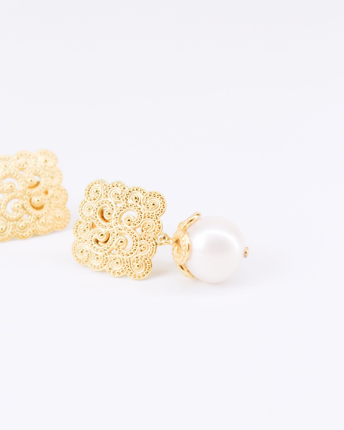 helena earrings from TRUVAI jewellery