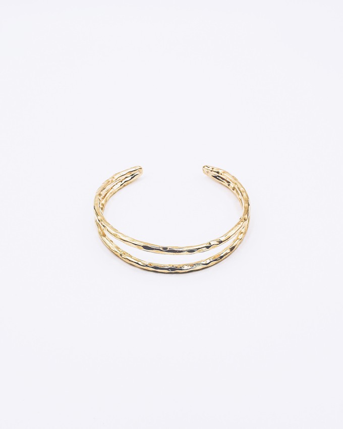 goldie double cuff bracelet from TRUVAI jewellery