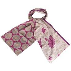 Kantha sjaal van katoenen sari’s | dori van Tulsi Crafts