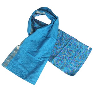 Kantha sjaal van zijden sari’s | maha from Tulsi Crafts