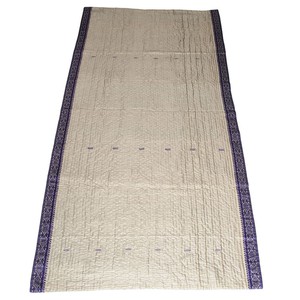 Kantha deken van zijden sari’s | raja from Tulsi Crafts
