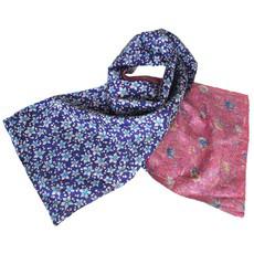 Kantha sjaal van zijden sari’s groot | tara van Tulsi Crafts