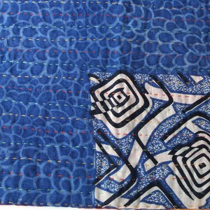 Kantha sjaal van katoenen sari’s | ranina from Tulsi Crafts