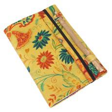 Notitieboekje sari zijde & jute papier van Tulsi Crafts