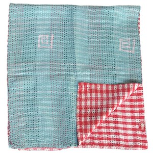 Kantha sjaal van zijden sari’s | kapara from Tulsi Crafts