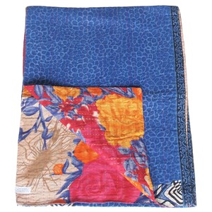 Kantha sjaal van katoenen sari’s | ranina from Tulsi Crafts