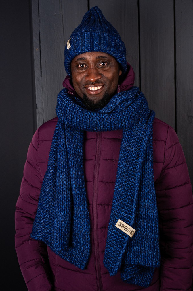 Twelve Million Sjaal Antarctica - Donker blauw from Twelve Million