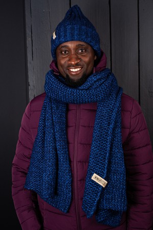 Twelve Million Sjaal Antarctica - Donker blauw from Twelve Million